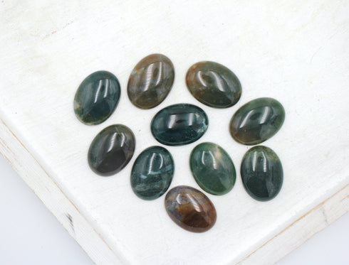 Fancy Jasper Gemstone Cabachon, 22x30mm, sold as 1 piece.